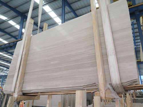 嘉巖石材 貴州白木紋馬賽克 1.8cm白色大理石板批發 w959建筑用料